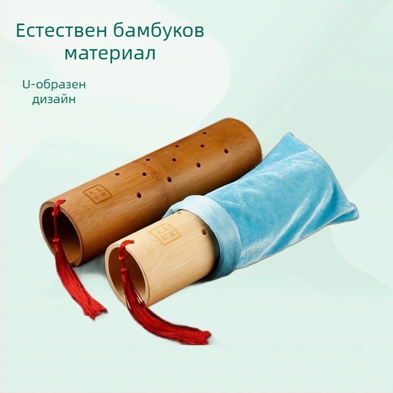 У-образна възглавница за шия, пълнеж от бамбукови въглеродни влакна, 0,5–1,0 кг, универсална употреба, за възрастни и по-възрастни, модерен стил
