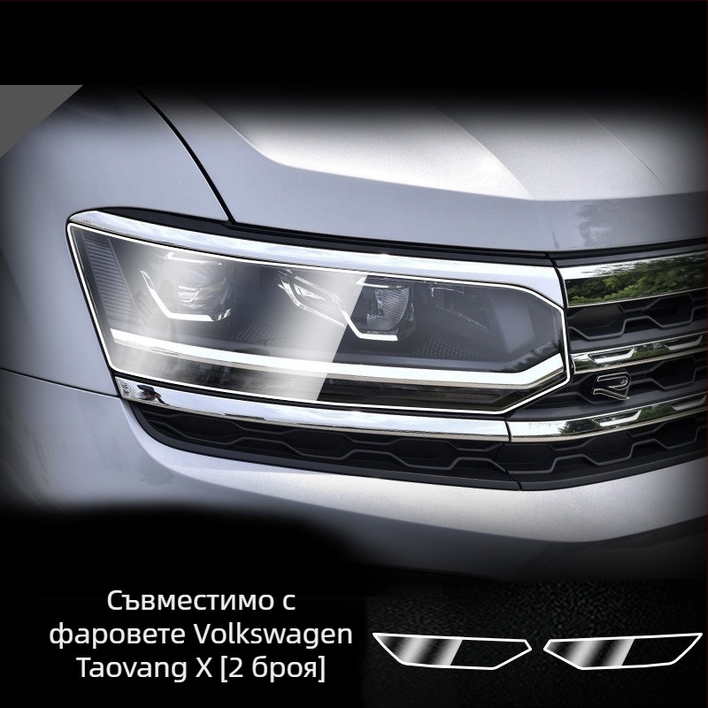 Хидрогел филм за фарове за Audi модели, монолитно формован, устойчив на надраскване и износване.