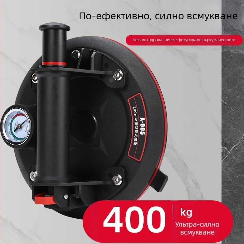 Ръчно и електрическо вакуумно повдигане с вакуумна чашка, литиева батерия и автоматично възстановяване на въздуха, за пренасяне на стъкло и плочки