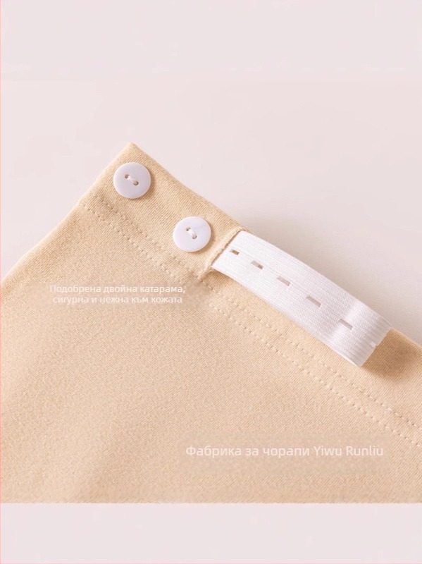 Бременни термални клинове с висока талия, Derong двустранно кадифено покритие, абдоминална опора, 90–95% полиестер, висока еластичност, тънък материал, Зима 2024