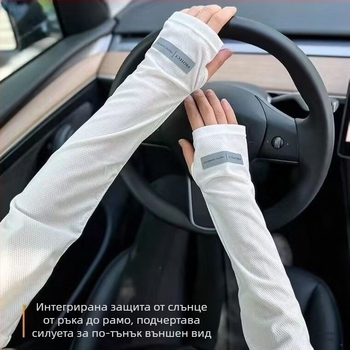 Ръкави за лято за колоездене на открито – слънцезащита, охлаждащи ледени ръкави, сенник за велосипед и шофиране, налични на склад