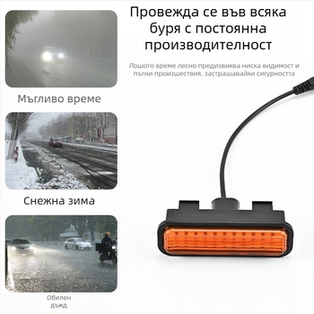 Tacoma централна светлина за решетка Takuma center net light, LED, ABS пластмаса, 12V, 1W, 500 lm