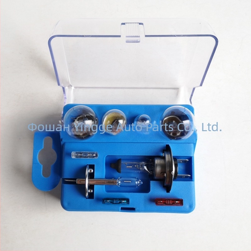 Комплект фарни крушки H1/H4/H7 за автомобили – 60W, 12V, 2000 lm, 3200K, модели 8/9/10/19/20/21/30