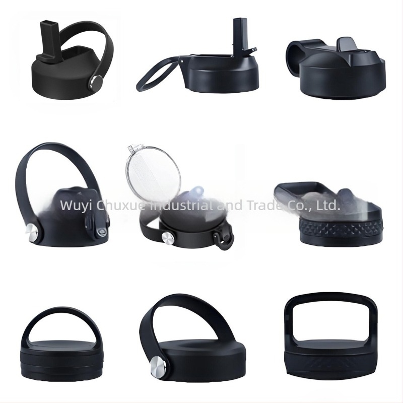 Капачка за термос, PP материал, водонепропусклива, съвместима с различни чаши, персонализирана с лого