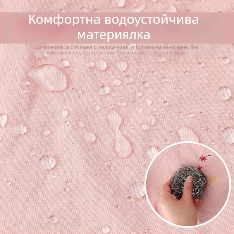 Ръкавен предник, Taslan материя, антизамърсяващ текстил, модерен стил, карикатурен принт