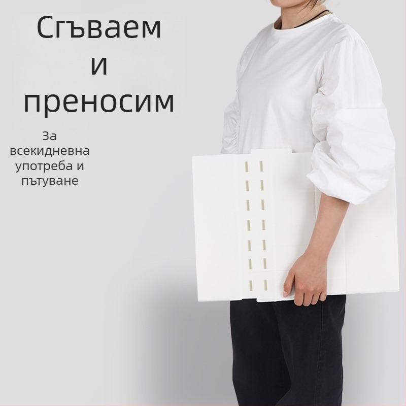 Еднократна котешка кутия за пясък, сгъваема, водоустойчива за външно ползване, полипропилен (PP), марка Pet hair