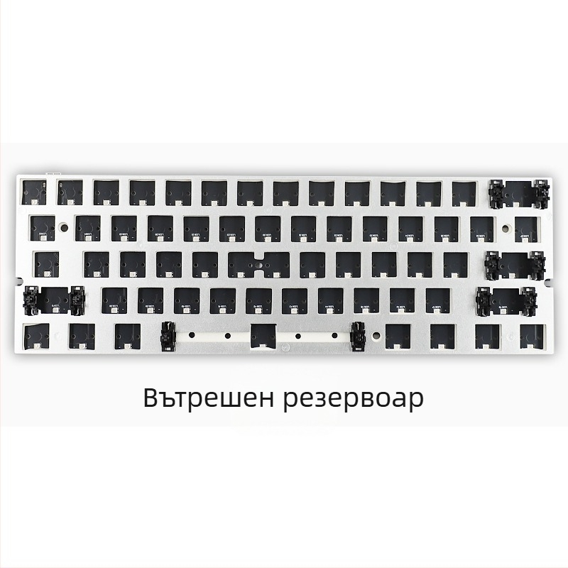 Jiadalong прозрачен корпус за клавиатура с екологичен PCB лайнер за механични клавиатури