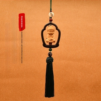 Будда автомобилна висулка за огледало, орнамент с лотос, модерен стил, персонализираема вътрешна декорация за кола