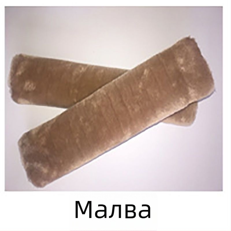 Защитни подложки за раменете на автомобилния колан – двойка, мека плюшена материя, против задушаване и износване, зимна употреба
