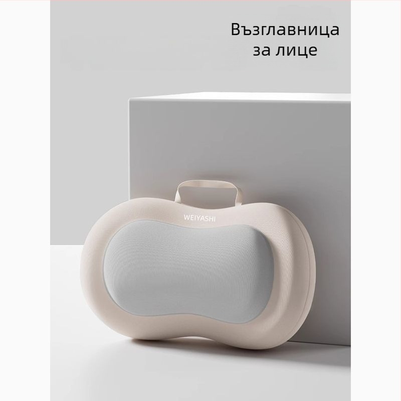 Unique офис възглавница за дневен сън с подглавник и поясна възглавница — памучна, многофункционална за бюро