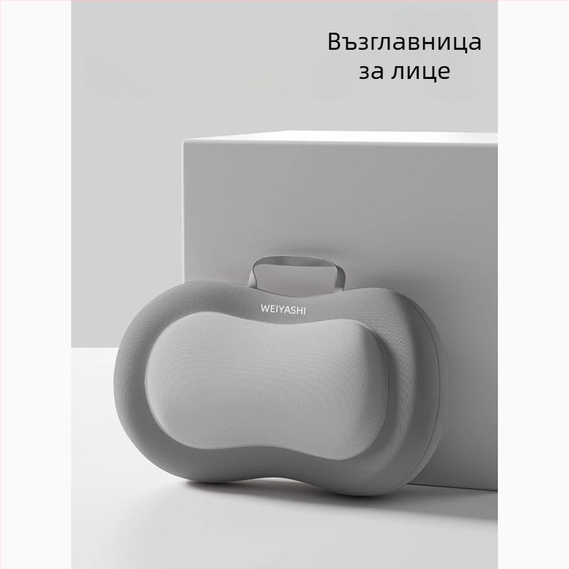 Unique офис възглавница за дневен сън с подглавник и поясна възглавница — памучна, многофункционална за бюро