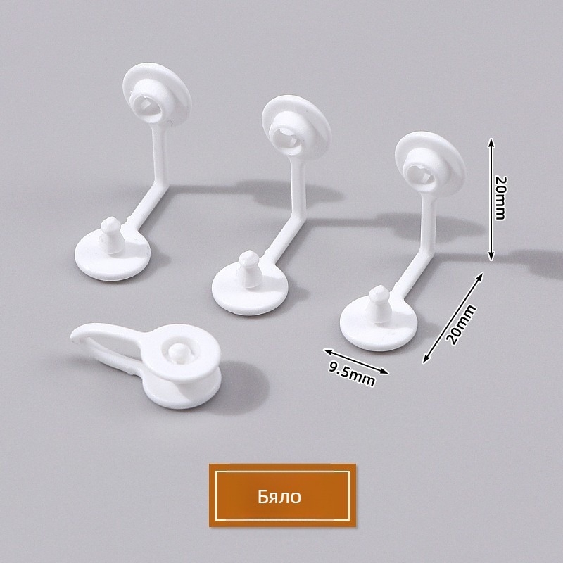 Антикрадна закопчалка с етикет и каишка за китката (пластмасова, щракващ бутон, Tammy)