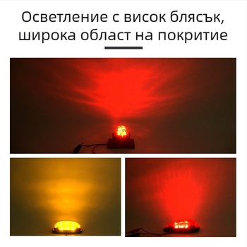 LED 24V странична светлина за камиони и ремаркета – електронна контурна светлина, живот 5000 ч., персонализируема