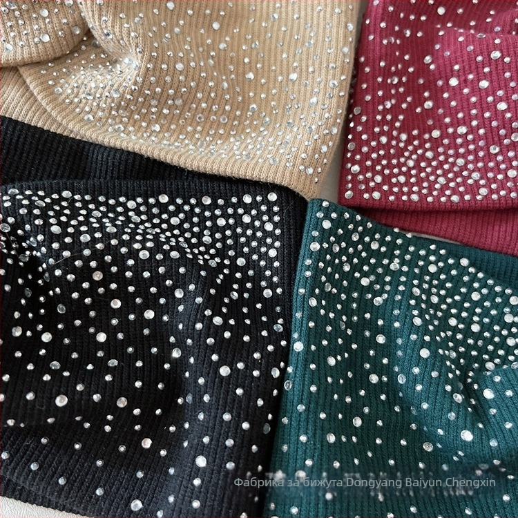 Дамска лента за глава от плат с каре модел и стил панделка