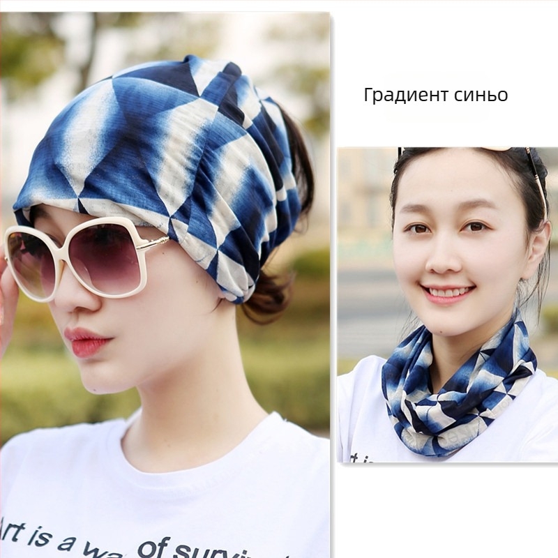 Jie Meifei Movement полиестерна ивица спортна шапка-шал за глава за жени – защита от слънцето