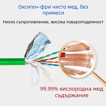 Индустриален Ethernet кабел CAT5/6, висока гъвкавост, 8 проводника, двойно екраниран, за drag-chain и серво приложения