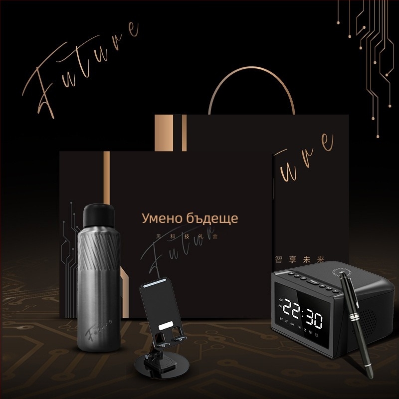 Бизнес подаръчен комплект с модерен художествен дизайн, 316 неръждаема стомана, подходящ за корпоративни подаръци и конферентни подаръци