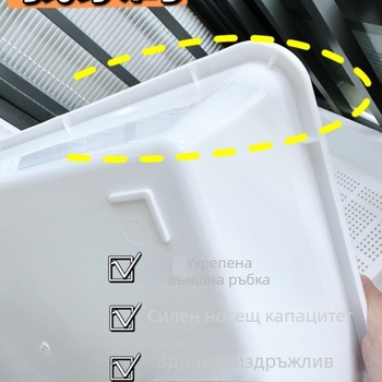 Подобрена двуетажна котешка тоалетна за котенца, PVC материал, марка Unique