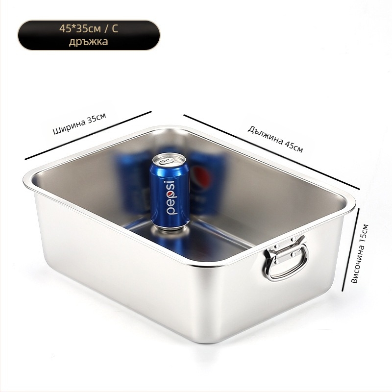 Гигантска открита котешка тоалетна с антипръскващ дизайн и дръжка – метал + пластмаса