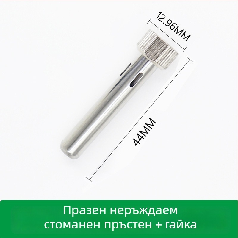 Timostention ръкохватка за поялник с трислоен корпус от неръждаема стомана, регулируема температура, висока температурна устойчивост, Bakelite обвивка