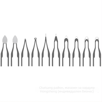 Професионален пирографичен връх за писалка – електрически загряващ връх за гравиране и ренериране