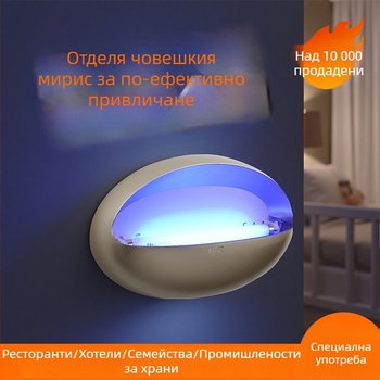 Стенно монтираща лепяща лампа за улов на комари и мухи, модел LG-298L, T5-8W, 220V, на едро за търговци
