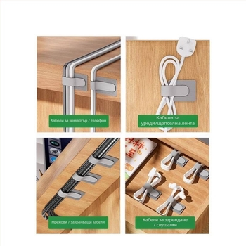 Клип за кабели от нейлон – инструмент за управление на кабелите