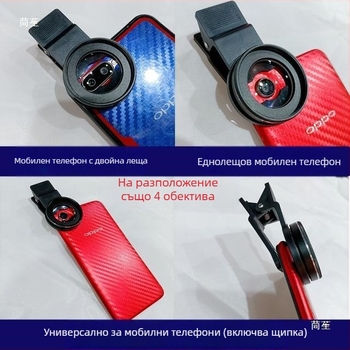 Макро обектив за гълъби с лупа за фотографиране на очи на птици (универсален)