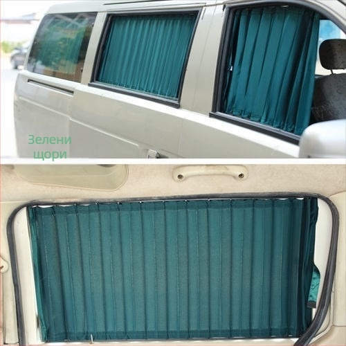 Автомобилна щора за страничен прозорец на Wuling Rongguang S ван, слънцезащитна и термоизолационна, двойна релса