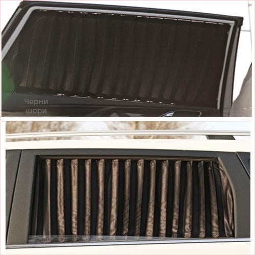 Автомобилна щора за страничен прозорец на Wuling Rongguang S ван, слънцезащитна и термоизолационна, двойна релса