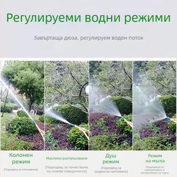 Високонапорен воден пистолет със захват за пръсти, инженерни пластмаси