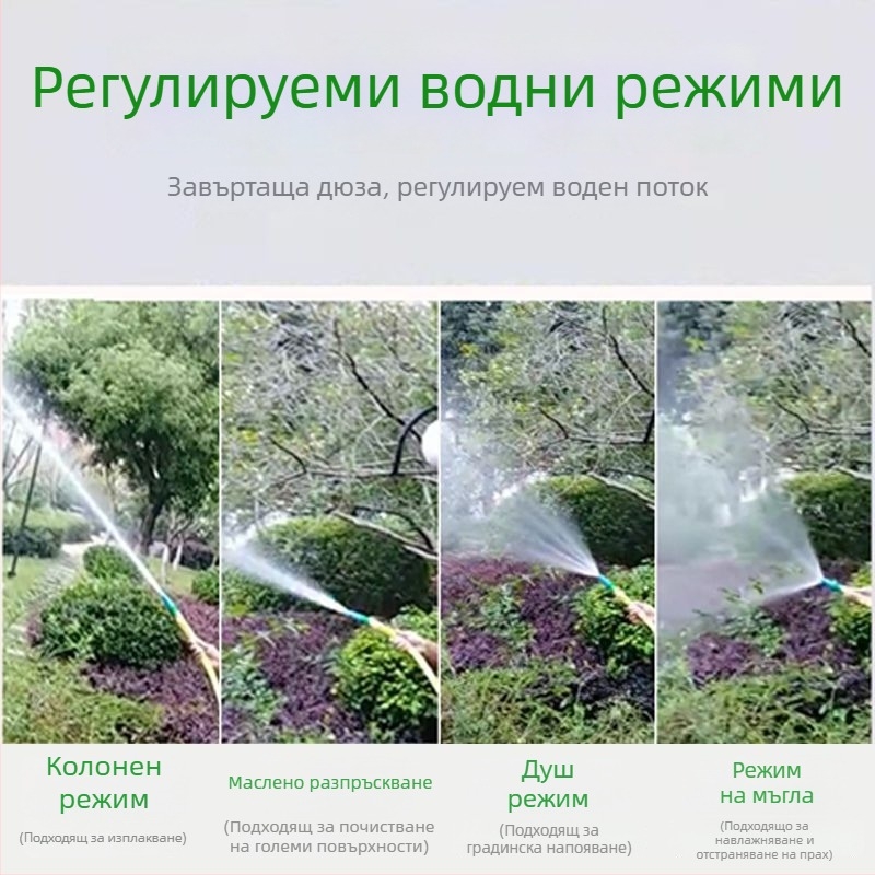 Високонапорен воден пистолет със захват за пръсти, инженерни пластмаси