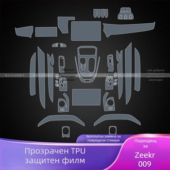 PET протектор за екрана на централното табло, универсален, устойчив на високи и ниски температури, Luxury Gift