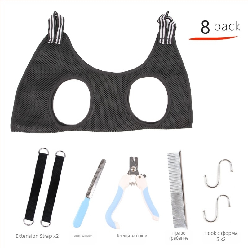 Хамак за подстригване на котки и кучета — полиестер, марка Pet taro, не е вносено