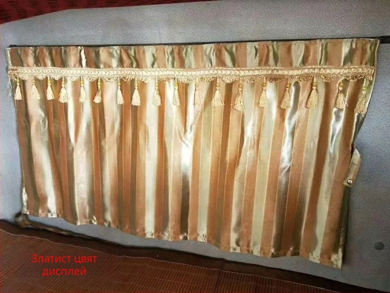 Jingjie завеса за кабина на камиона, плътна непрозрачна материя, висящ монтаж, универсална за камиони