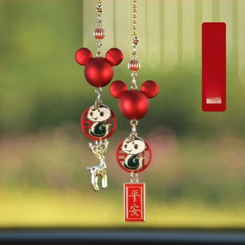 Fun pioneer автомобилна висулка от сплав, стил китайска традиция, персонализирана за вътрешна декорация на колата.