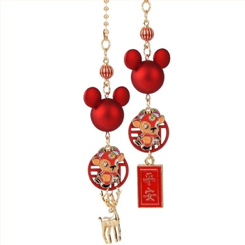 Fun pioneer автомобилна висулка от сплав, стил китайска традиция, персонализирана за вътрешна декорация на колата.