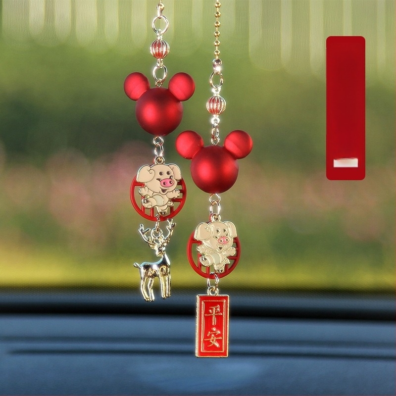 Fun pioneer автомобилна висулка от сплав, стил китайска традиция, персонализирана за вътрешна декорация на колата.