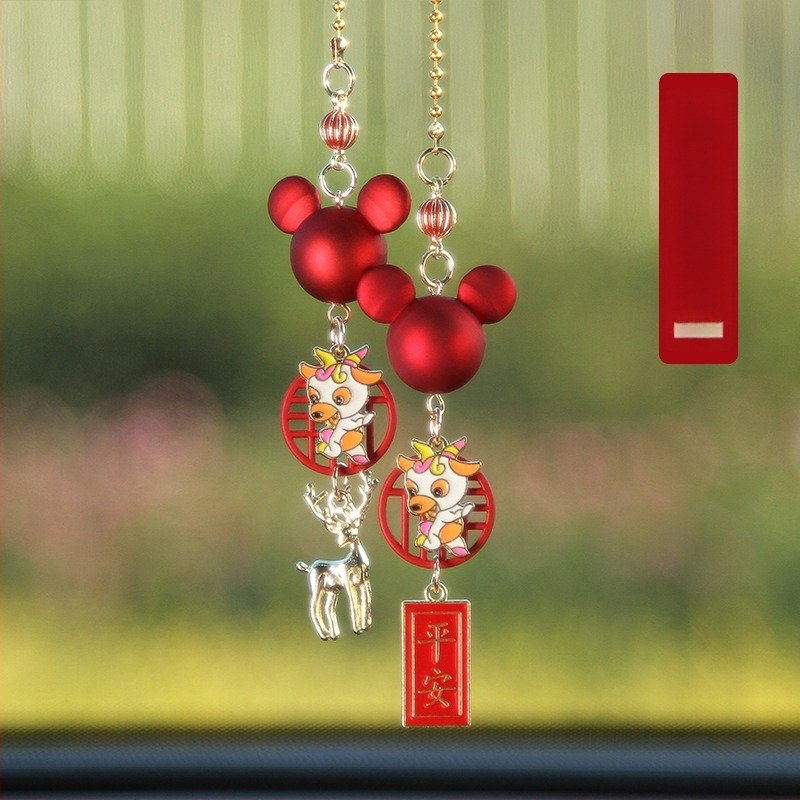 Fun pioneer автомобилна висулка от сплав, стил китайска традиция, персонализирана за вътрешна декорация на колата.