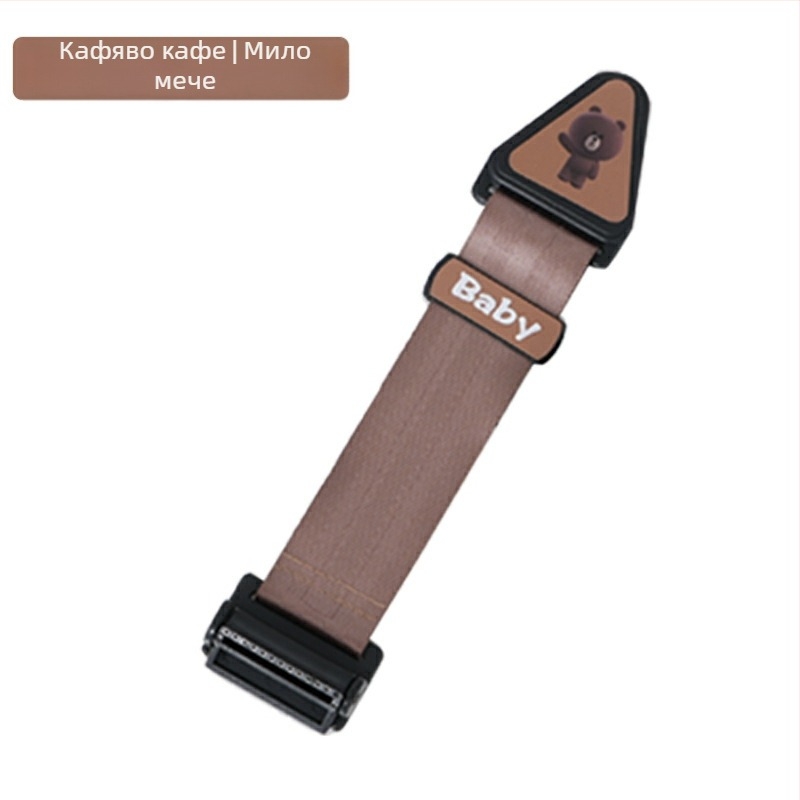 Държач за автомобилен колан с удебелен дизайн, ABS материал, печатано лого, тегло 66 g