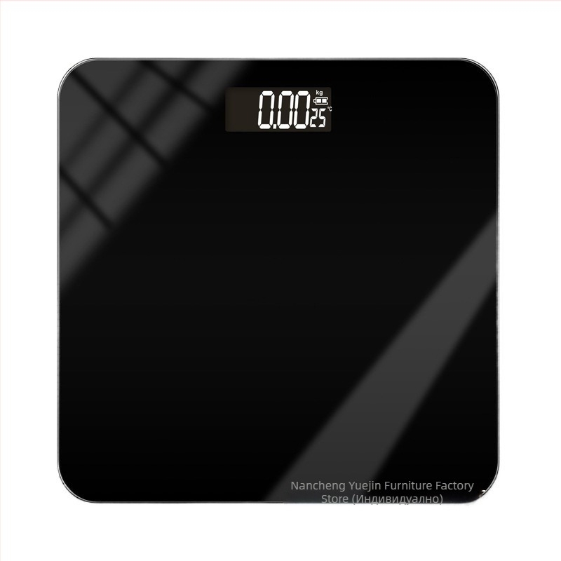 Електронна везна за телесно тегло, презареждаща се, с печат