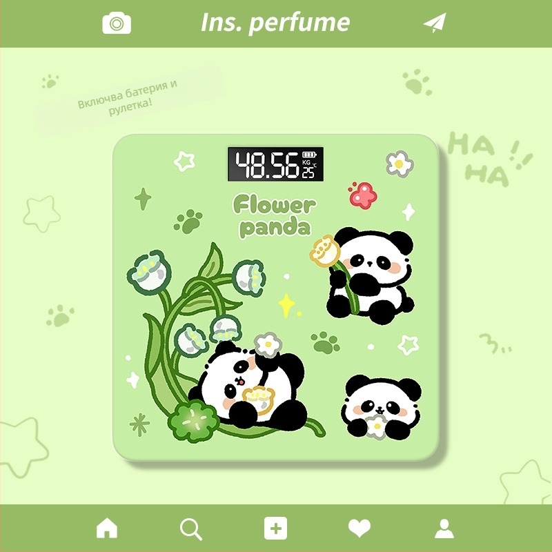 Електронна везна, карикатурен стил, батерийно захранване, максимален капацитет 180 кг