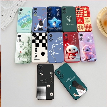 Калъф за телефон за Honor 50 NTH-AN00 – карикатурен стил, мек силикон, мътен финиш, защита от падане