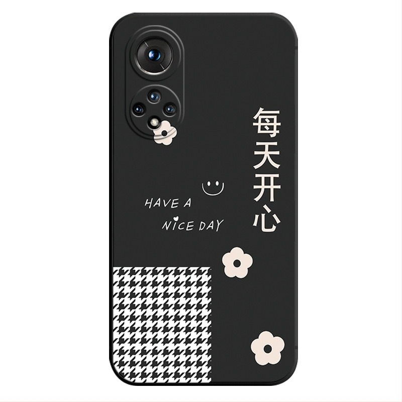 Калъф за телефон за Honor 50 NTH-AN00 – карикатурен стил, мек силикон, мътен финиш, защита от падане