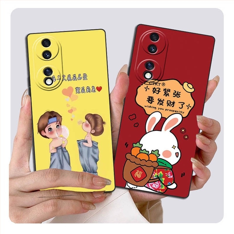 Силиконов калъф за Huawei Honor 70, 5G, пълно покритие, удароустойчив