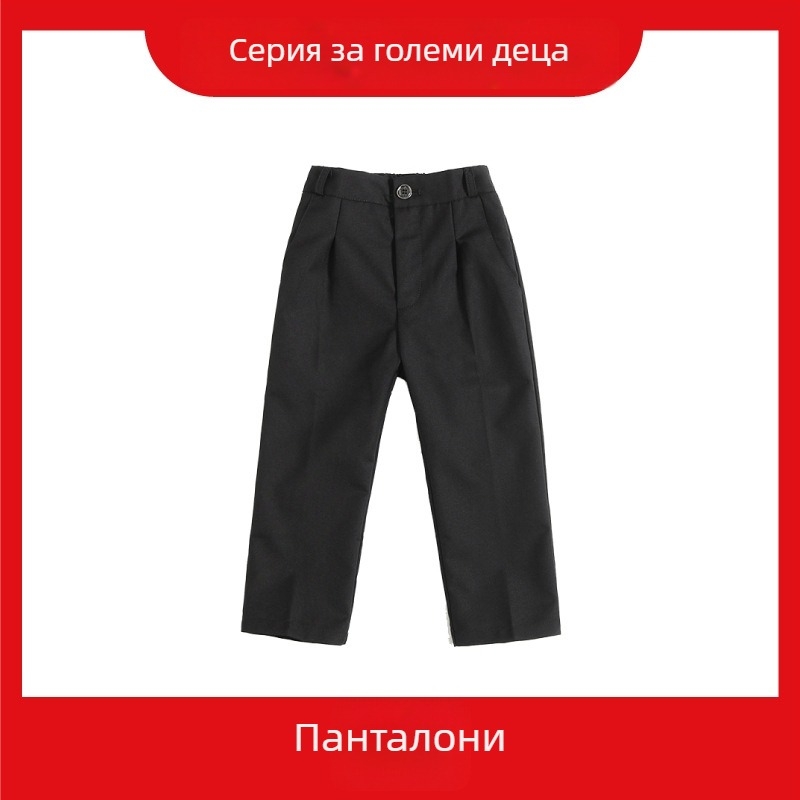 Детски костюм за момчета в британски стил, за сценично представление, полиестер 80%, за деца над 8 години