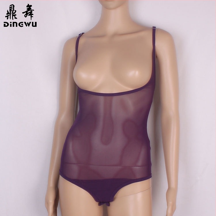 Топ Belly dance - прозрачен мрежест плат, основна материя найлон 70–80%, стил жилетка‑една част, за тренировъчно облекло