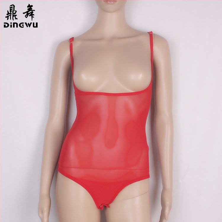 Топ Belly dance - прозрачен мрежест плат, основна материя найлон 70–80%, стил жилетка‑една част, за тренировъчно облекло