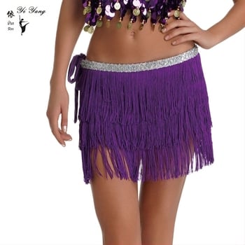 Пояс с ресни за Belly Dance и ханшова лента | Модал + Полиестер, Yiyang | Пролет 2023