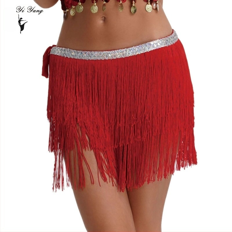 Пояс с ресни за Belly Dance и ханшова лента | Модал + Полиестер, Yiyang | Пролет 2023